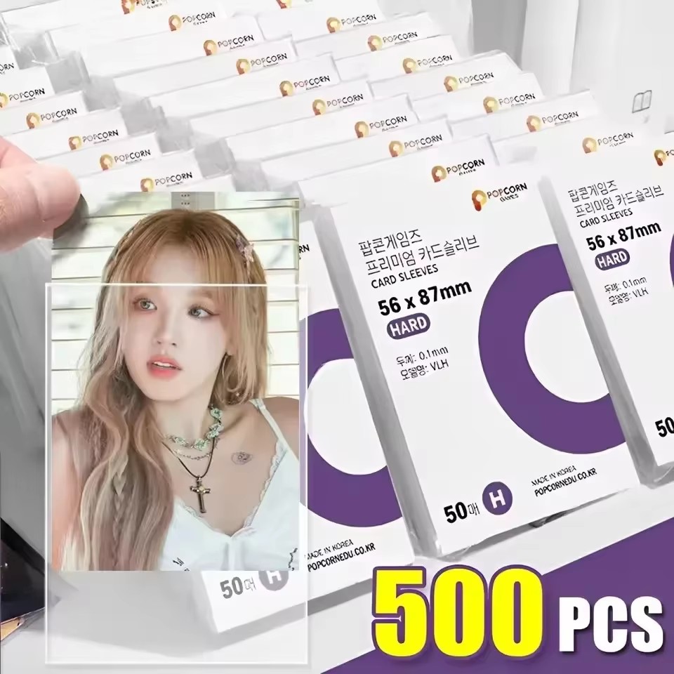 Card Sleeves Protector - 56x87mm 63.5x88mm Card Sleeves Transparent PP