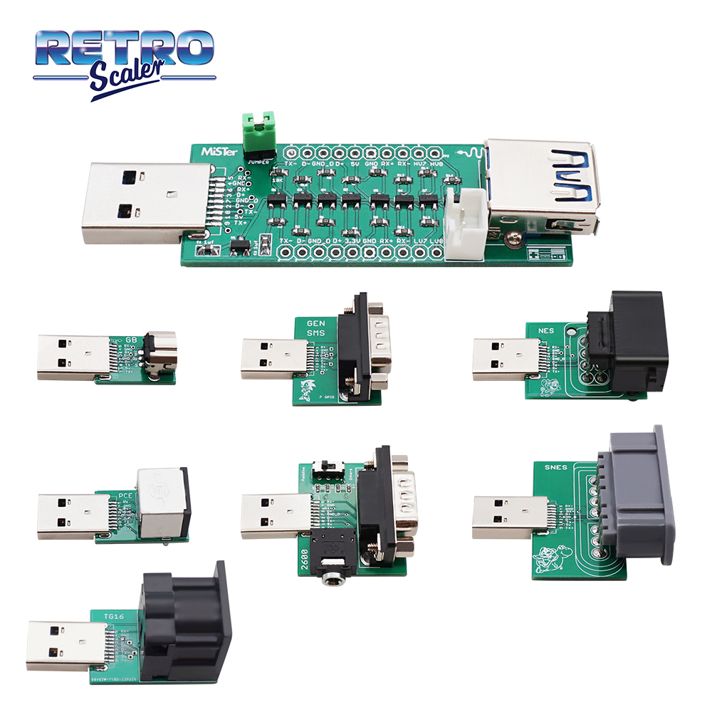 Board Game Io - RetroScaler MiSTerFPGA SNAC Bộ Điều Khiển