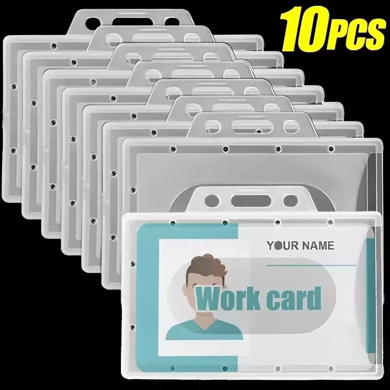 Card Sleeves Protector - 20/5/1PCS Waterproof Clear Plastic PVC ID