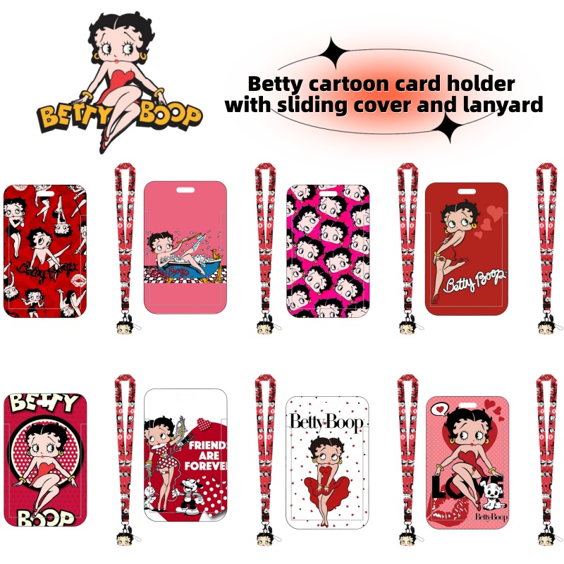 Card Sleeves Protector - Betty Boop series anime bus card