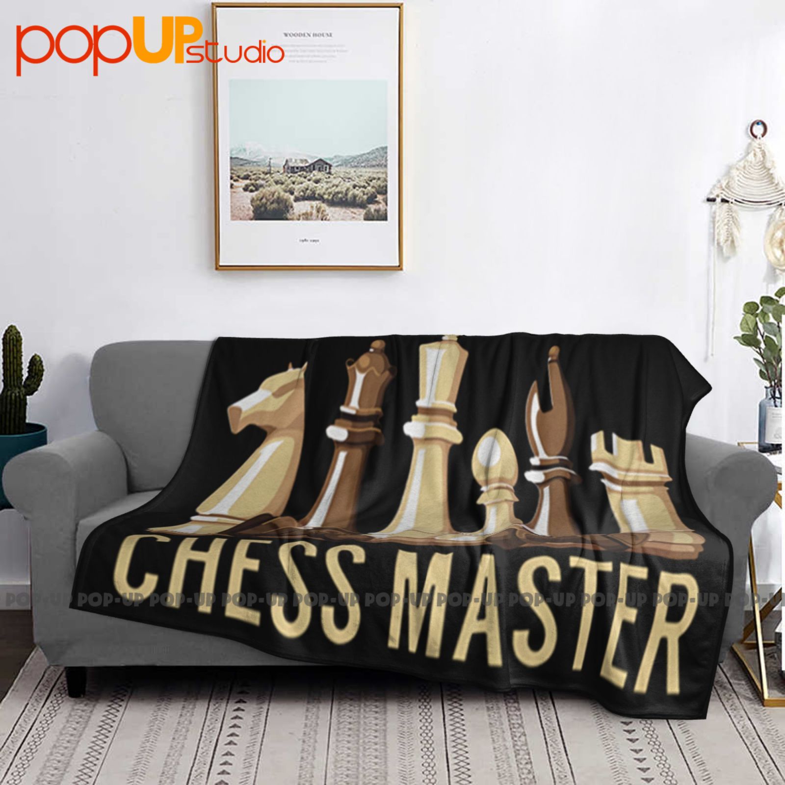 Chess Master Funny Board Game  - đánh giá và giá Board Game Quilt