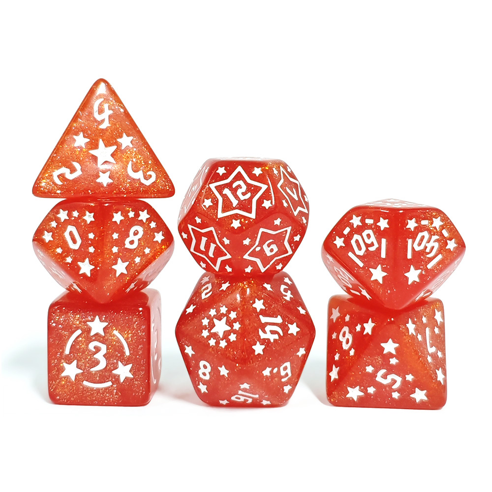 Dice Set Board Games Roll Dice - đánh giá và giá Dice Set Polyhedral