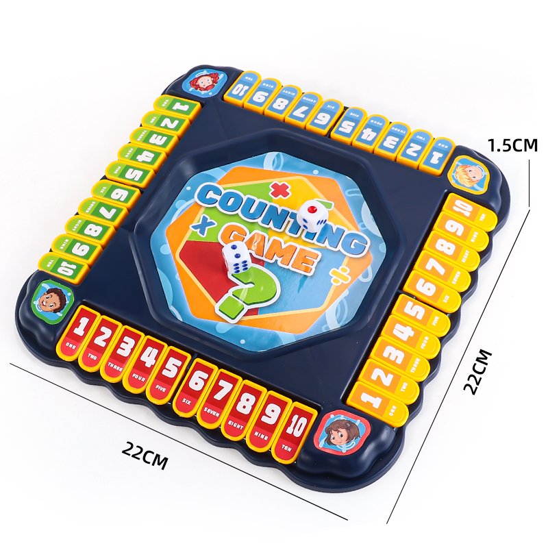 Blue Number Flip Tabletop Game - đánh giá và giá Board Game Ludo