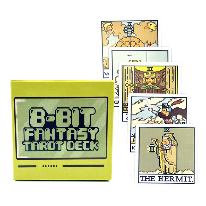 1Box 8 Bit Fantasy Tarot Deck  - đánh giá và giá Board Game Pdf
