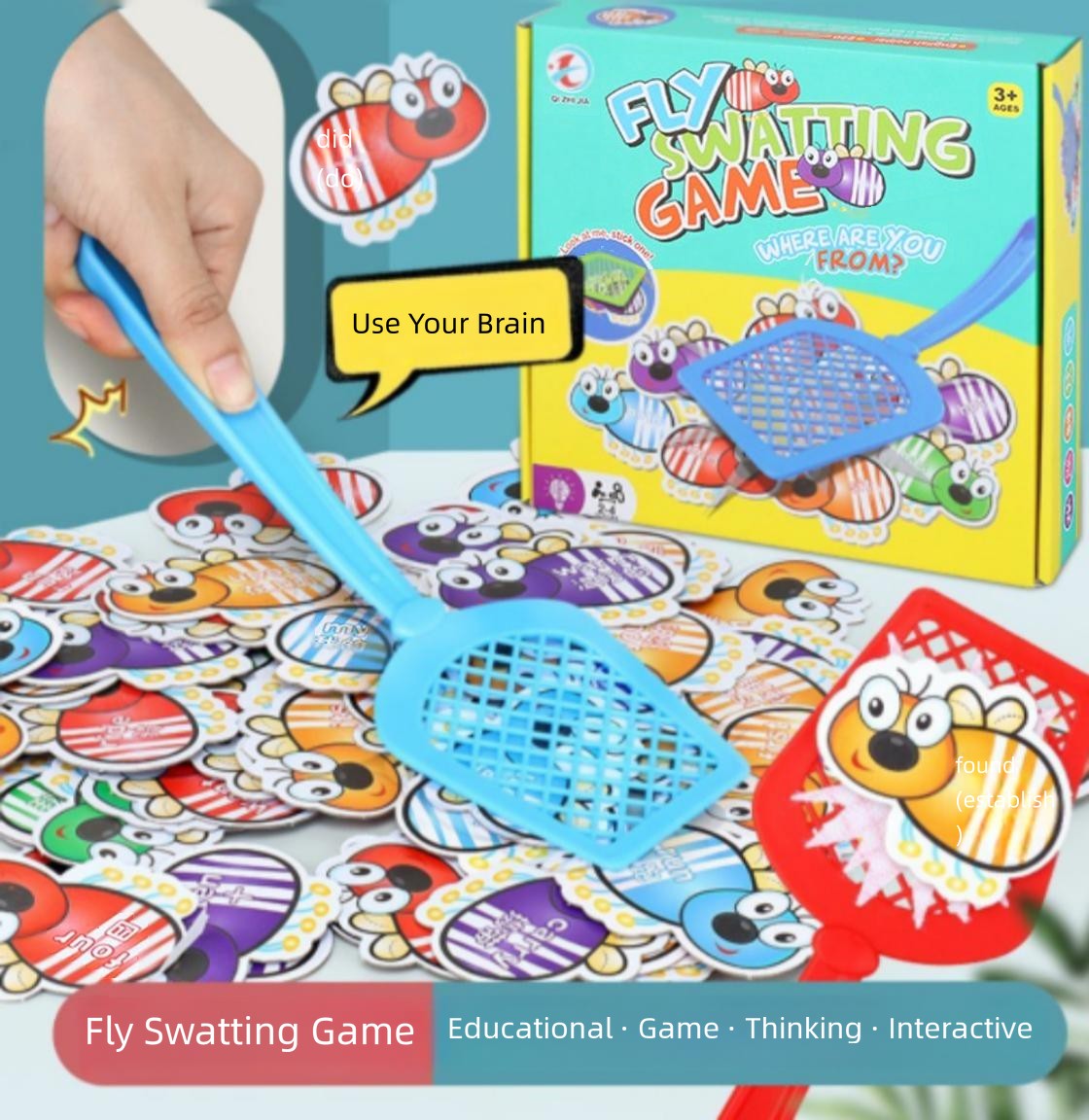 Fly Swatter Game for Kids Educ - đánh giá và giá Board Game Quick