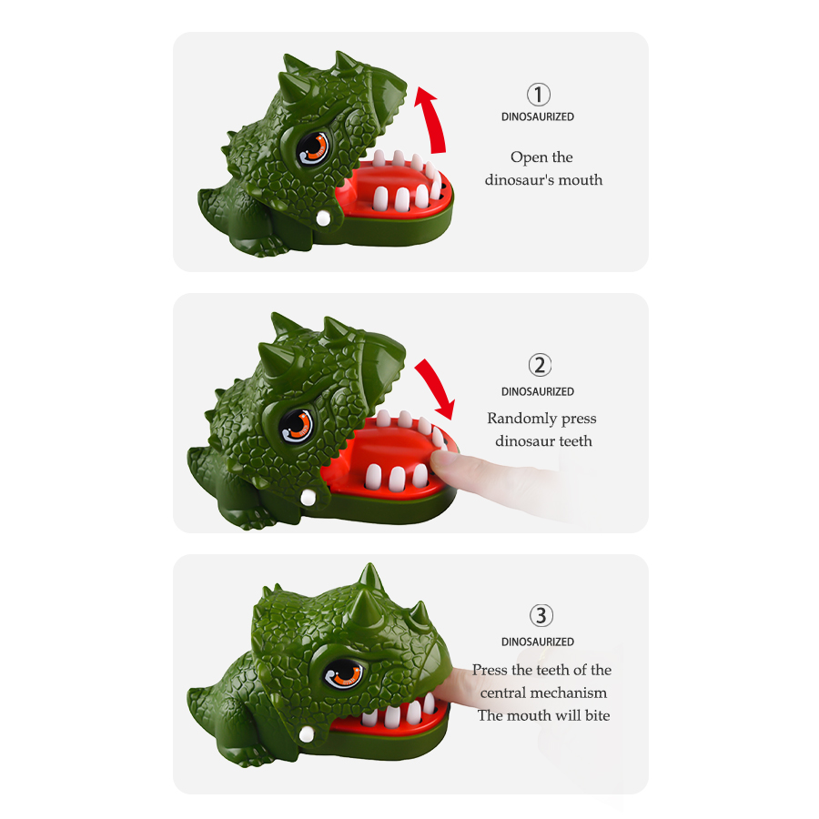 Dinosaur Teeth Biting Finger T - đánh giá và giá Board Game Electronic Table