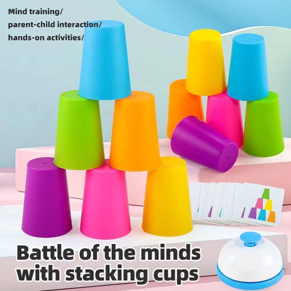 Color Learning Stacking Cup Ga - đánh giá và giá Board Game Quick