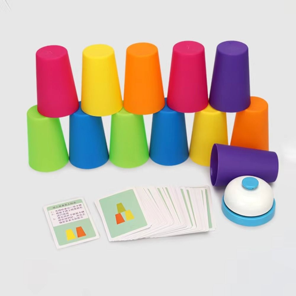 Color Learning Stacking Cup Ga - đánh giá và giá Board Game Quick