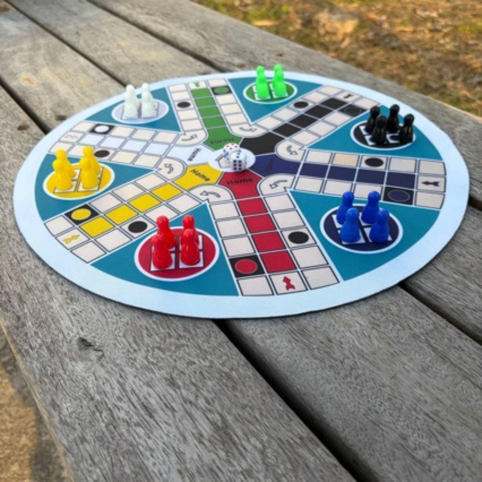 Chess Game Foldable Six Player - đánh giá và giá Board Game Ludo