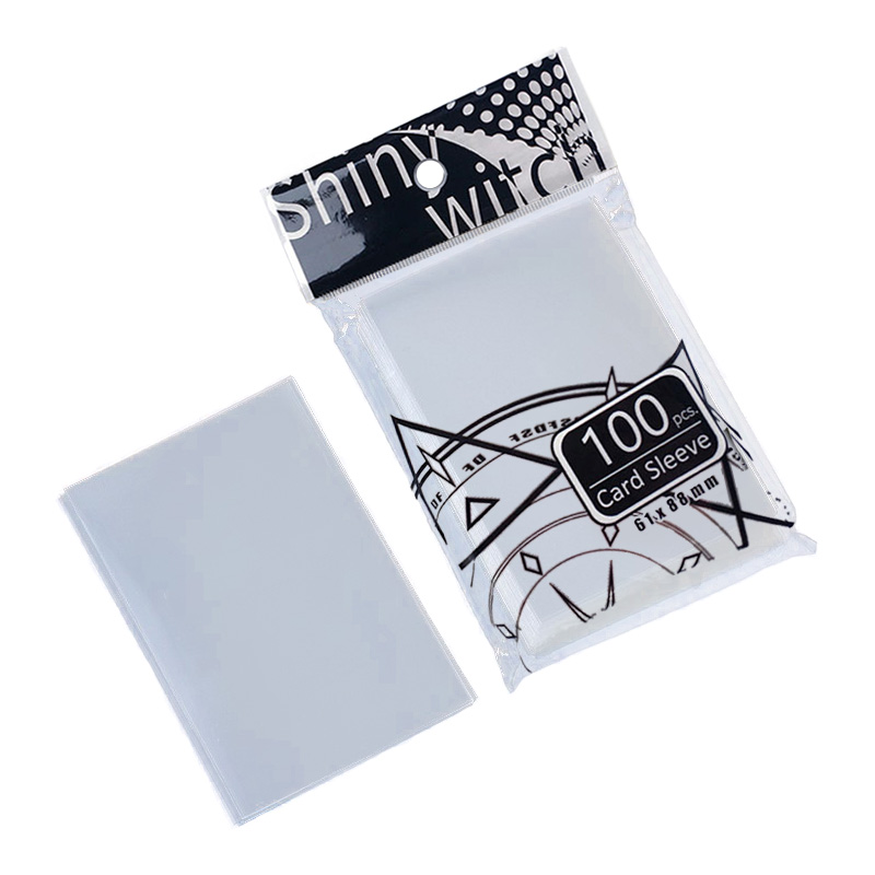 100pcs/lot 61*88mm Card Sleeve - đánh giá và giá Card Sleeves Protector