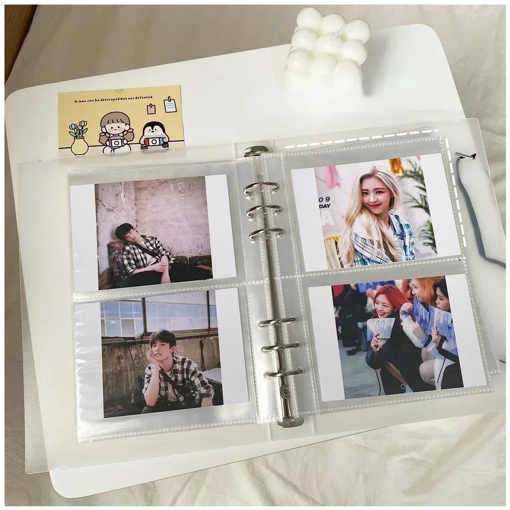 1-4 Grid Transparent Photocard - đánh giá và giá Card Sleeves Protector