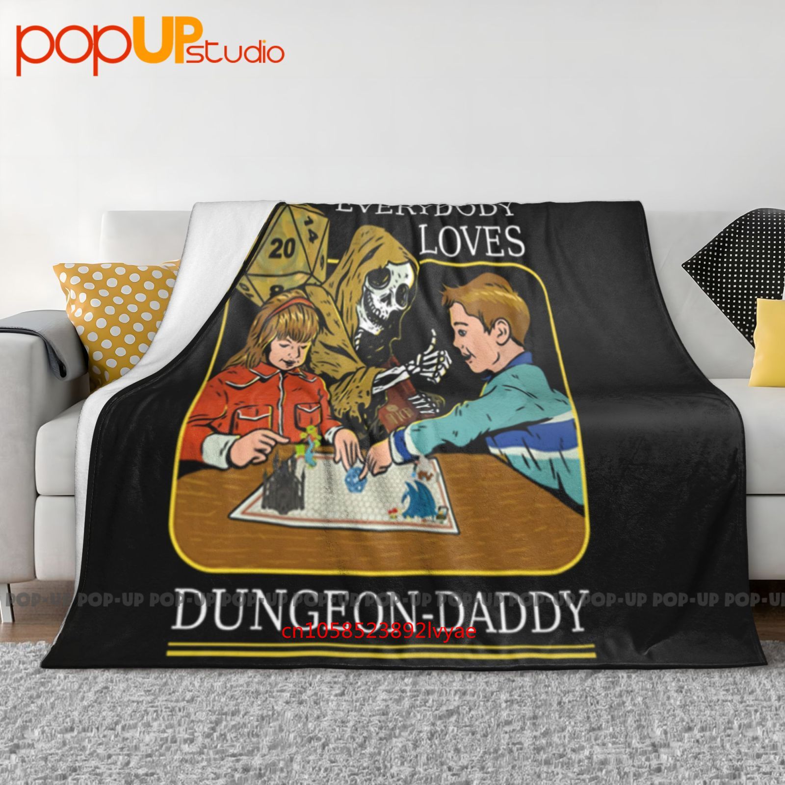 Rpg D20 Dice Dungeon Daddy Fan - đánh giá và giá Board Game Quilt