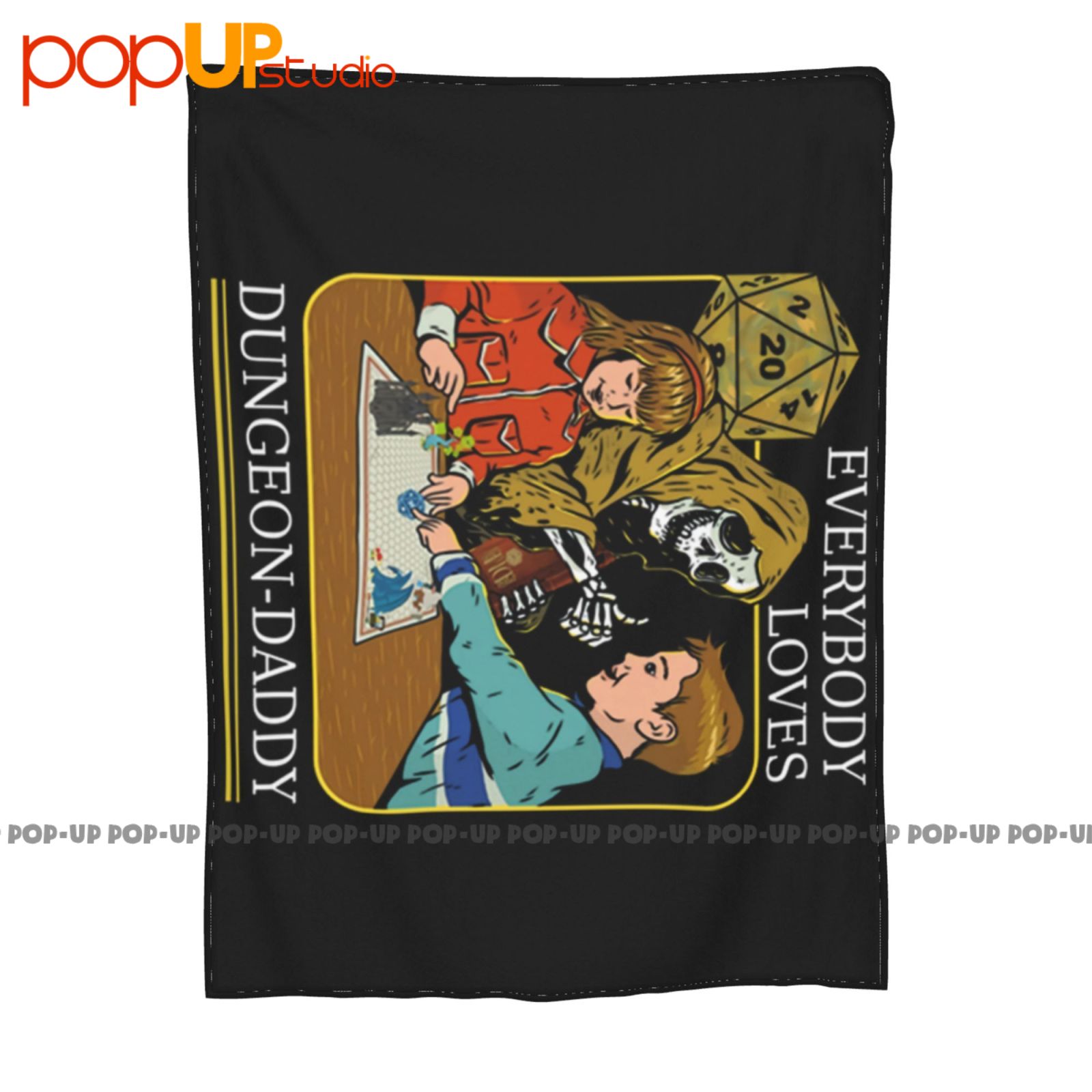 Rpg D20 Dice Dungeon Daddy Fan - đánh giá và giá Board Game Quilt