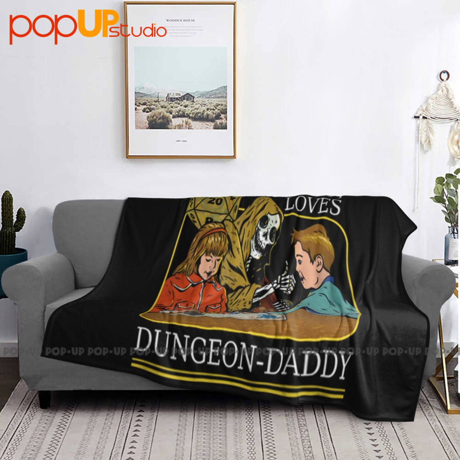 Rpg D20 Dice Dungeon Daddy Fan - đánh giá và giá Board Game Quilt