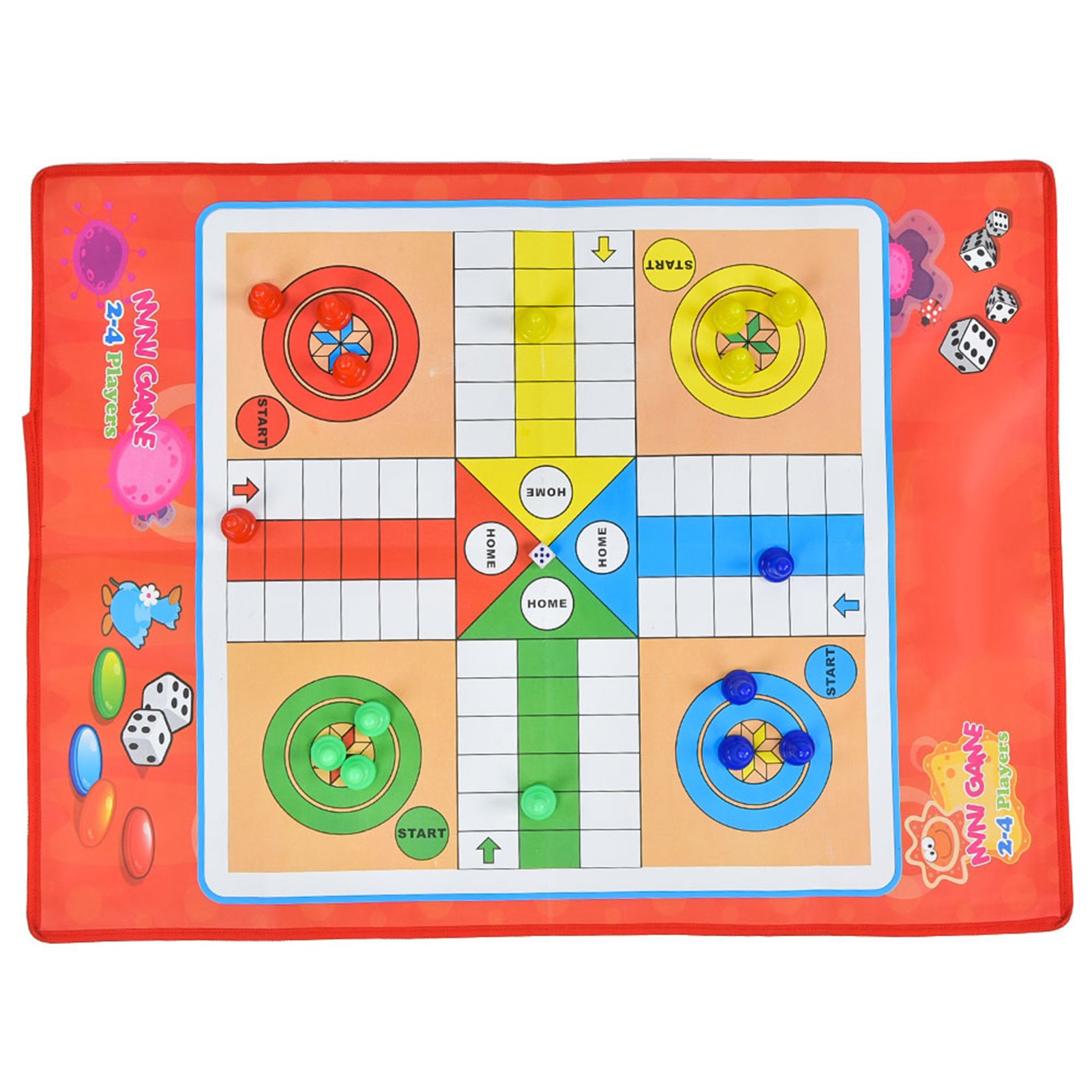 Non Woven Traditional Snakes L - đánh giá và giá Board Game Ludo