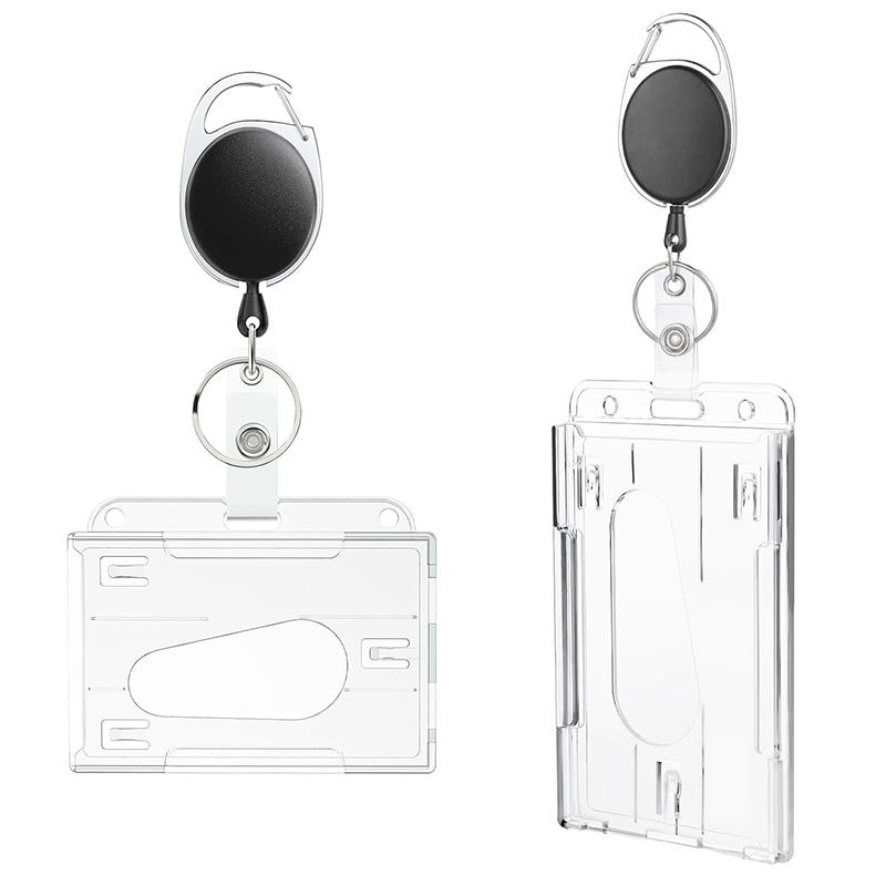 Transparent Cards Slots ID Tag - đánh giá và giá Card Sleeves Protector