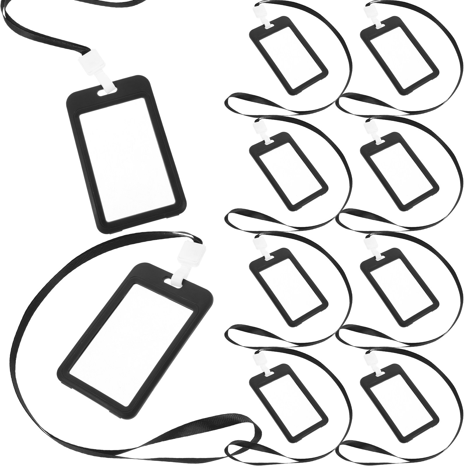 10Pcs Work Badge Card Holders  - đánh giá và giá Card Sleeves Protector